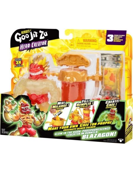 Figurine - HERoeS OF GOO JIT ZU - Creator rayon-x Blazagon - 11 cm – HEROES OF GOO JIT ZU () | STORE PRO SHOP 