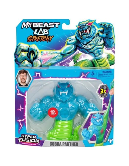 Figurine élastique - MRBEAST LAB - Goo Jit Zu - Cobra Panthere - 11 cm –  (Figurine Miniature - Personnage Miniature) | STORE PRO SHOP 