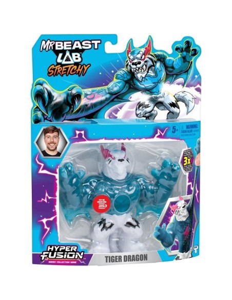 Figurine élastique - MRBEAST LAB - Goo Jit Zu - Tigre Dragon - 11 cm – MRBEAST LAB (Figurine Miniature - Personnage Miniature) | STORE PRO SHOP 