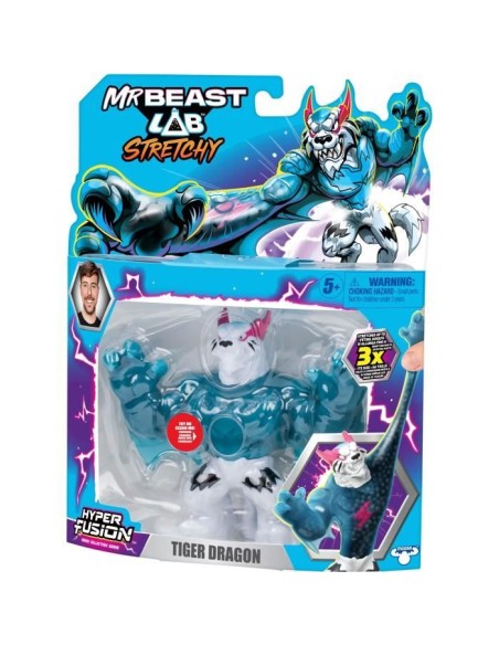 Figurine élastique - MRBEAST LAB - Goo Jit Zu - Tigre Dragon - 11 cm – MRBEAST LAB (Figurine Miniature - Personnage Miniature) | STORE PRO SHOP 