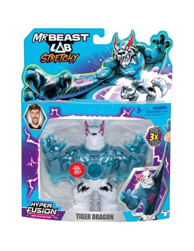Figurine élastique - MRBEAST LAB - Goo Jit Zu - Tigre Dragon - 11 cm – MRBEAST LAB (Figurine Miniature - Personnage Miniature) | STORE PRO SHOP 