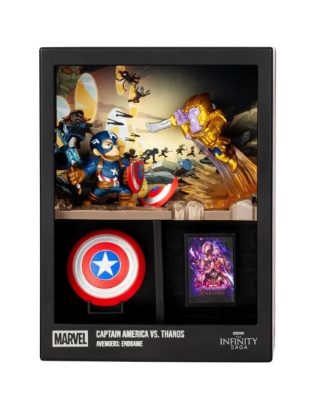Figurine - FANDROP x STAR WARS - Captain America vs Thanos - Vitrine avec scene culte  mini affiche - 18 cm – FANDROP (Figurine Miniature - Personnage Miniature) | STORE PRO SHOP 
