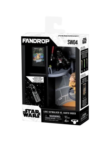 Figurine - FANDROP x STAR WARS - Luke vs Dark Vador - Vitrine avec scene culte  mini affiche - 18 cm – FANDROP (Figurine Miniature - Personnage Miniature) | STORE PRO SHOP 