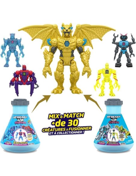Pack de 2 figurines - MRBEAST LAB - Mix  Match - Modele aléatoire  Moitié de figurine – MRBEAST LAB (Figurine Miniature - Personnage Miniature) | STORE PRO SHOP 