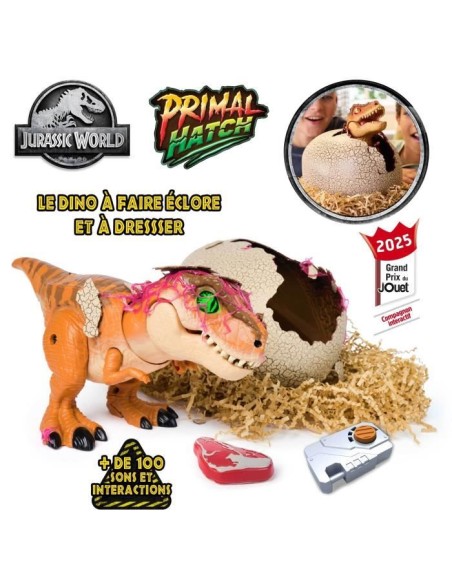 Primal Hatch - Dino éclosion secrete - Jurassic World – JURASSIC WORLD (Figurine Miniature - Personnage Miniature) | STORE PRO SHOP 