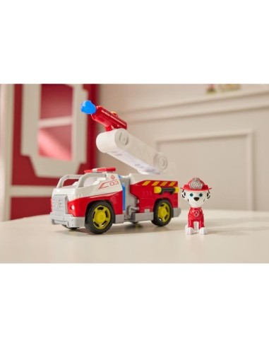 Véhicule  Figurine Fire Rescue - Marcus - La Pat' Patrouille – LA PAT' PATROUILLE (Figurine Miniature - Personnage Miniature) | STORE PRO SHOP 