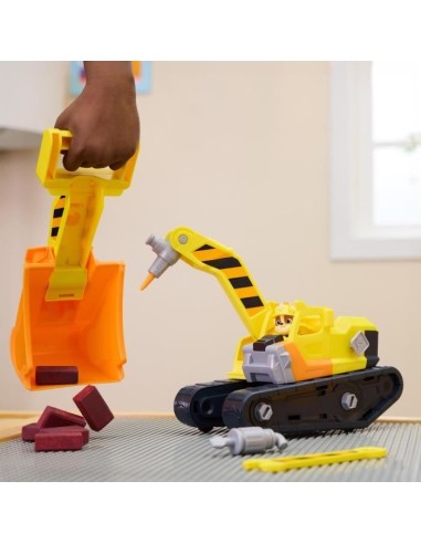 Bulldozer multifonction 2 en 1 - Ruben  Compagnie – RUBEN & COMPAGNIE (Figurine Miniature - Personnage Miniature) | STORE PRO SHOP 