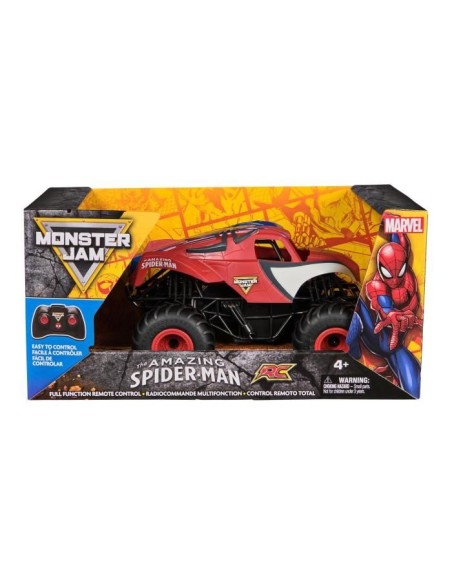 Véhicule RC - Spider-Man - 1:64 - Monster Jam – MARVEL (Figurine Miniature - Personnage Miniature) | STORE PRO SHOP 