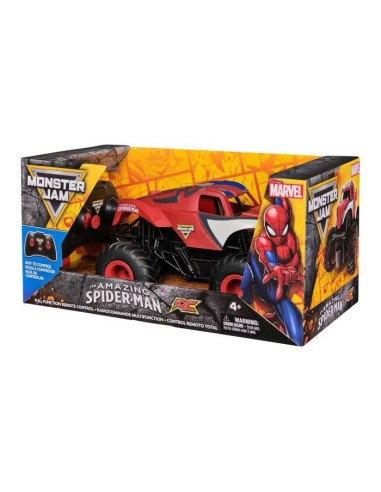 Véhicule RC - Spider-Man - 1:64 - Monster Jam – MARVEL (Figurine Miniature - Personnage Miniature) | STORE PRO SHOP 