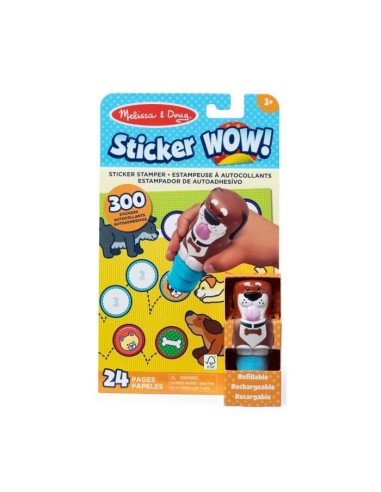 Pack tampon d'autocollants  bloc d'activités Stickers Wow - Mélissa  Doug – MELISSA & DOUG (Figurine Miniature - Personnage Miniature) | STORE PRO SHOP 
