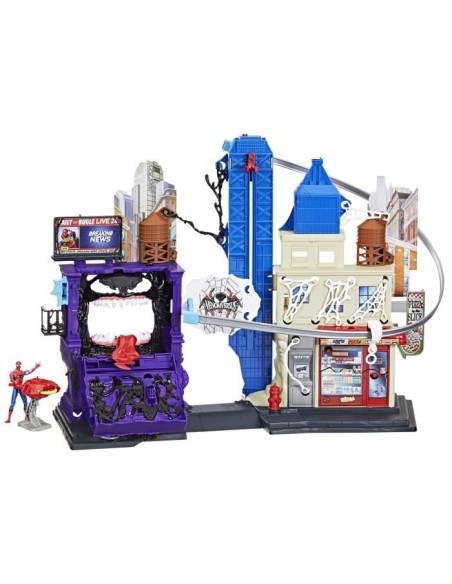 Spiderman La ville des lanceurs de toiles, coffret pour enfants, Marvel Spider-Man VenomVersus, des 4 ans – HASBRO (Figurine Miniature - Personnage Miniature) | STORE PRO SHOP 