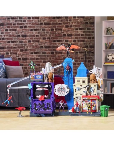 Spiderman La ville des lanceurs de toiles, coffret pour enfants, Marvel Spider-Man VenomVersus, des 4 ans – HASBRO (Figurine Miniature - Personnage Miniature) | STORE PRO SHOP 