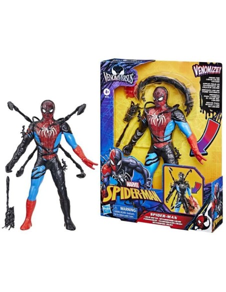 Figurine Spider-Man Métamorphose liquide de 28 cm avec accessoires, Marvel Spider-Man VenomVersus, jouets de super-héros pour  – HASBRO (Figurine Miniature - Personnage Miniature) | STORE PRO SHOP 