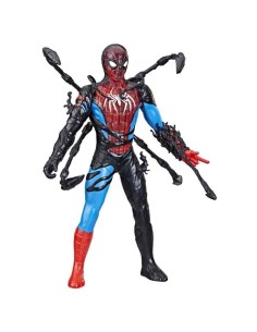 Figurine Spider-Man Métamorphose liquide de 28 cm avec accessoires, Marvel Spider-Man VenomVersus, jouets de super-héros pour  2