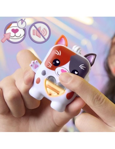 Nano-mals Purrnelope le chaton tricolore, compagnon électronique, plus de 70 réactions, pour enfants, des 5 ans – HASBRO (Figurine Miniature - Personnage Miniature) | STORE PRO SHOP 