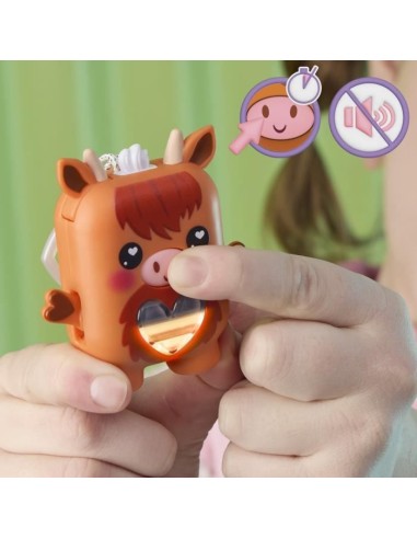 Nano-mals Cowbert la vache des Highlands, compagnon électronique, plus de 70 réactions, pour enfants, des 5 ans – HASBRO (Figurine Miniature - Personnage Miniature) | STORE PRO SHOP 