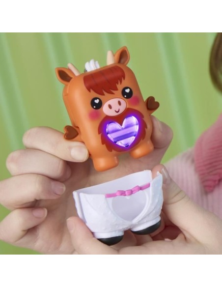 Nano-mals Cowbert la vache des Highlands, compagnon électronique, plus de 70 réactions, pour enfants, des 5 ans – HASBRO (Figurine Miniature - Personnage Miniature) | STORE PRO SHOP 