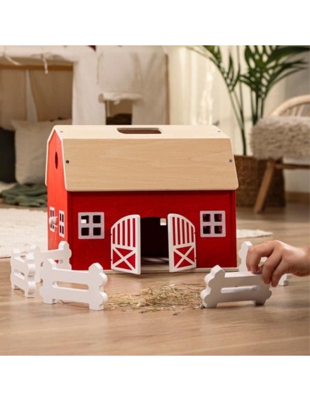 Figurine Ferme en bois rétro, Schleich 42602 Gamme Farm World – SCHLEICH (Figurine Miniature - Personnage Miniature) | STORE PRO SHOP 