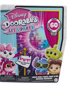 Coffret 4 figurines - DISNEY - Doorables - Let's Party Multi Peek - Des 5 ans