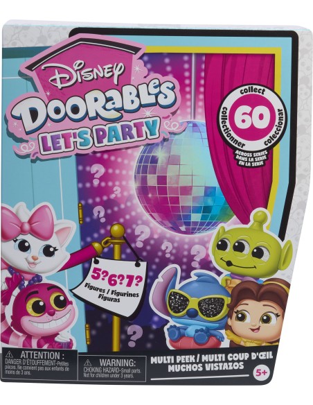 Coffret 4 figurines - DISNEY - Doorables - Let's Party Multi Peek - Des 5 ans – DISNEY (Figurine Miniature - Personnage Miniature) | STORE PRO SHOP 
