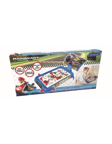 MARIO KART - Flipper Électronique - Effets lumineux et sonores - LEXIBOOK – LEXIBOOK (Flipper) | STORE PRO SHOP 