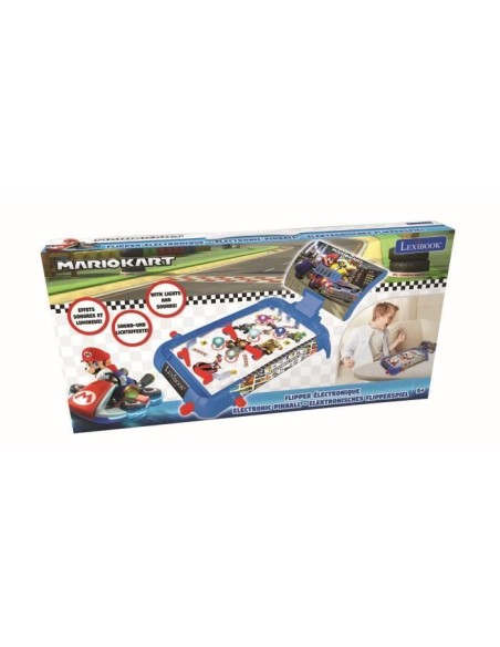 MARIO KART - Flipper Électronique - Effets lumineux et sonores - LEXIBOOK – LEXIBOOK (Flipper) | STORE PRO SHOP 