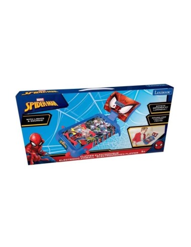 SPIDER-MAN - Flipper Électronique - Effets lumineux et sonores - LEXIBOOK – LEXIBOOK (Flipper) | STORE PRO SHOP 
