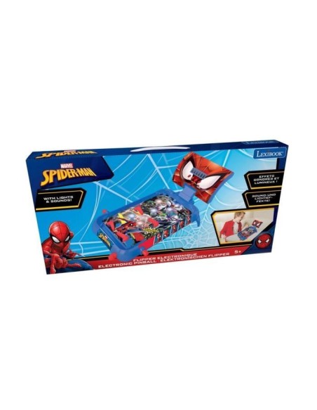SPIDER-MAN - Flipper Électronique - Effets lumineux et sonores - LEXIBOOK – LEXIBOOK (Flipper) | STORE PRO SHOP 