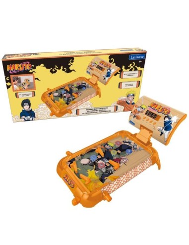 Flipper électronique de table Naruto avec sons, lumieres et affichage du score sur écran – LEXIBOOK (Flipper) | STORE PRO SHOP 