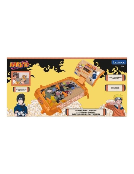 Flipper électronique de table Naruto avec sons, lumieres et affichage du score sur écran – LEXIBOOK (Flipper) | STORE PRO SHOP 