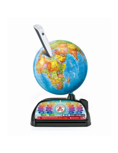 CLEMENTONI - Exploraglobe - Voyage en temps réel - 3 modes de jeu et 28 activités - Stylo Bluetooth – CLEMENTONI (Globe Terrestre) | STORE PRO SHOP 