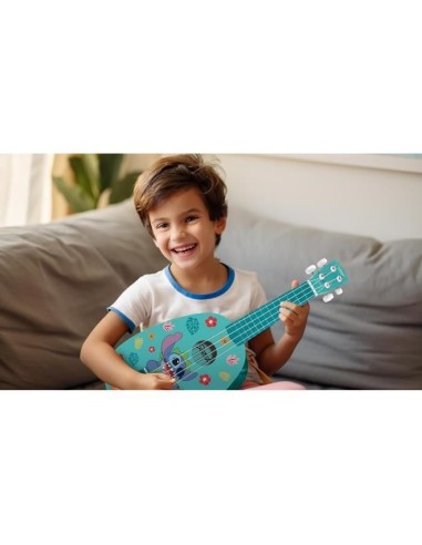 Lexibook - Ukulélé Stitch - Environ 53cm - Bois - 6 cordes en Nylon - Guide fourni – LEXIBOOK () | STORE PRO SHOP 
