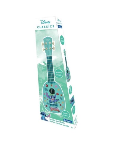Lexibook - Ukulélé Stitch - Environ 53cm - Bois - 6 cordes en Nylon - Guide fourni – LEXIBOOK () | STORE PRO SHOP 