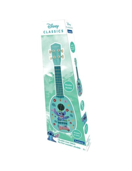 Lexibook - Ukulélé Stitch - Environ 53cm - Bois - 6 cordes en Nylon - Guide fourni – LEXIBOOK () | STORE PRO SHOP 
