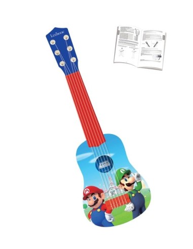 Lexibook - Ma Premiere Guitare Super Mario - 53 cm - Guide d'apprentissage inclus – LEXIBOOK (Imitation Instrument Musique) | STORE PRO SHOP 
