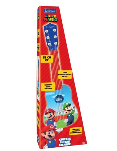 Lexibook - Ma Premiere Guitare Super Mario - 53 cm - Guide d'apprentissage inclus – LEXIBOOK (Imitation Instrument Musique) | STORE PRO SHOP 