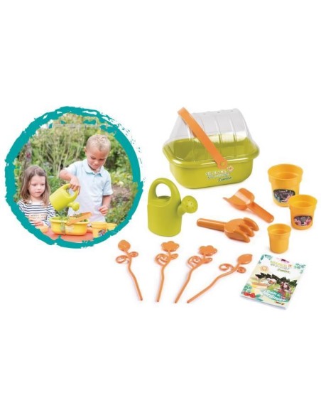 SMOBY - Silence ça Pousse Mini serre avec pognée  accessoires - Fabrication française – SMOBY (Jardinage - Brouette) | STORE PRO SHOP 