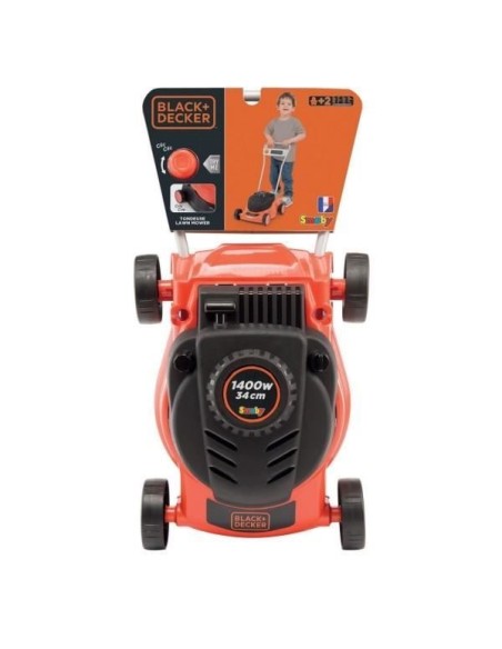 SMOBY Black  Decker Tondeuse Mecanique – SMOBY (Jardinage - Brouette) | STORE PRO SHOP 