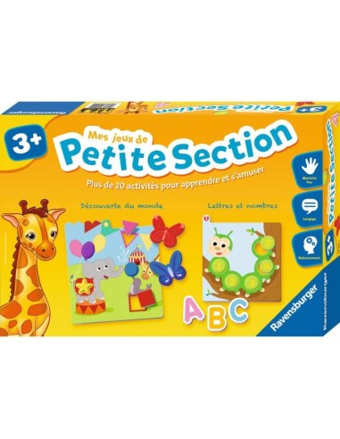 RAVENSBURGER Mes Jeux de Petite Section (Jeu Educatif) – RAVENSBURGER (Jeu D'apprentissage) | STORE PRO SHOP 