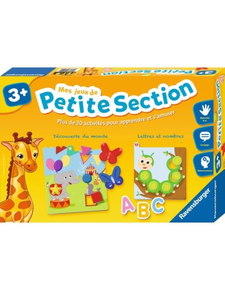 RAVENSBURGER Mes Jeux de Petite Section (Jeu Educatif) – RAVENSBURGER (Jeu D'apprentissage) | STORE PRO SHOP 