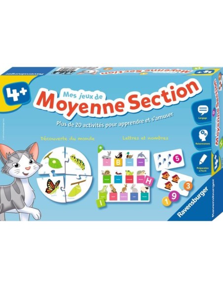 RAVENSBURGER Mes Jeux de Moyenne Section (Jeu Educatif) – RAVENSBURGER (Jeu D'apprentissage) | STORE PRO SHOP 