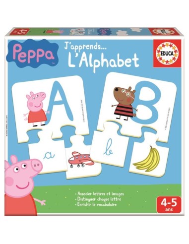 PEPPA PIG Abc – EDUCA (Jeu D'apprentissage) | STORE PRO SHOP 