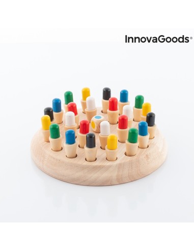 Jeux de mémoire en bois Taeda InnovaGoods 26 Pièces – INNOVAGOODS (Jeu D'apprentissage) | STORE PRO SHOP 
