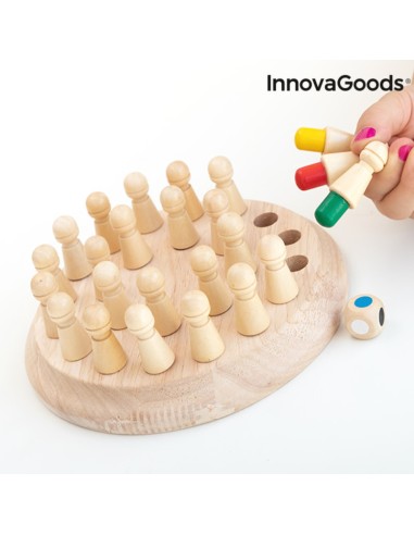 Jeux de mémoire en bois Taeda InnovaGoods 26 Pièces – INNOVAGOODS (Jeu D'apprentissage) | STORE PRO SHOP 