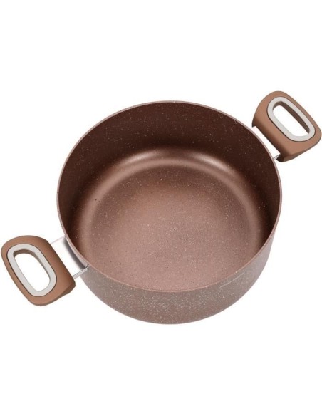Marmite - ARTHUR MARTIN - AM5531 - 28 cm avec couvercle en verre - Aluminium - Tous feux dont induction – ARTHUR MARTIN (Faitout - Marmite) | STORE PRO SHOP 