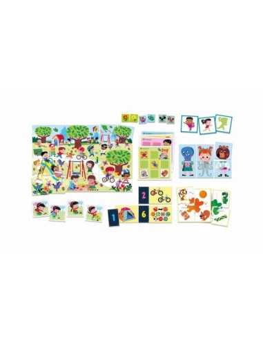 Clementoni - Coffret de 8 jeux en 1 - Jeux éducatifs formes, couleurs, nombres, quantités - Dés 3 ans – CLEMENTONI (Jeu D'apprentissage) | STORE PRO SHOP 