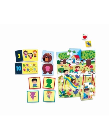 Clementoni - Coffret de 8 jeux en 1 - Jeux éducatifs formes, couleurs, nombres, quantités - Dés 3 ans – CLEMENTONI (Jeu D'apprentissage) | STORE PRO SHOP 
