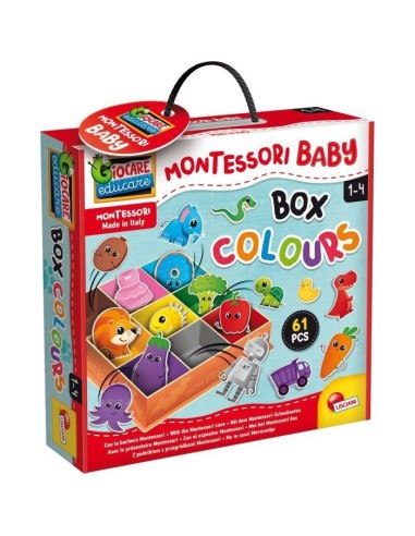 Box Colours - jeux d'apprentissage - basé sur la méthode Montessori - LISCIANI – LISCIANI GIOCHI (Jeu D'apprentissage) | STORE PRO SHOP 