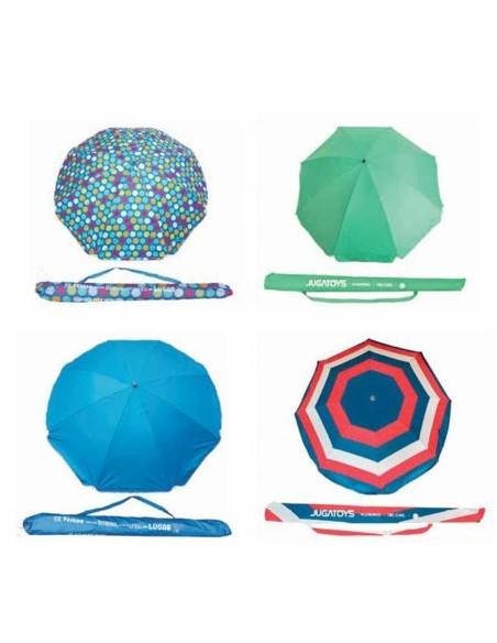 Parasol de plage Aluminium Fer 180 cm