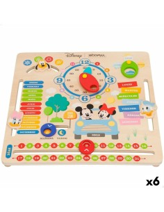 Jouet Educatif Disney Calendrier 30 x 3,5 x 30 cm (6 Unités)